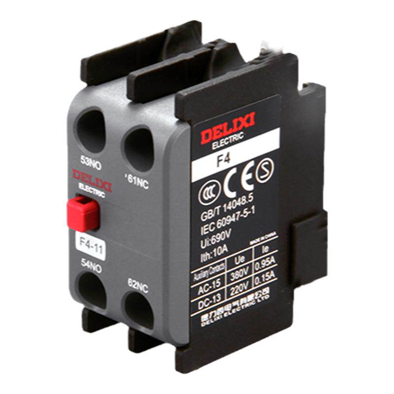 Delixi F4-11 22 SK4 AC Contactor 380V Auxiliary Contact 220V Air Delay Head