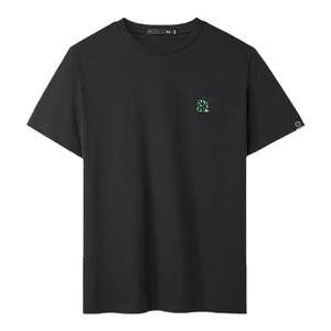 
[Coolness] HLA Hailan House 26 new summer style fortune large size round neck printed short-sleeved T-shirt tops for men