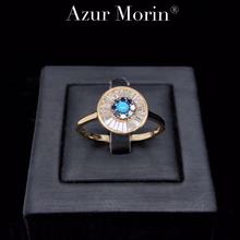 Azur Morin/Gourdo Series/Jewelry/14K Yellow+Burquoise+Sapphire+Diamond