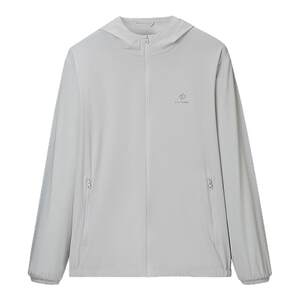 
HLA/Heilan House Ink Feather Light Shell Fashion Hooded Jacket Spring and Summer Lightweight Sunscreen Father's Day Gift Jacket for Men