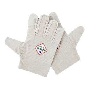 Labor -friendly canvas gloves 24 -line double -layer mechanical welding thick wear resistance and dry work manufacturer General men
