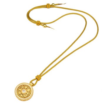 DIY hand-woven lanyard with pendant adjustable length