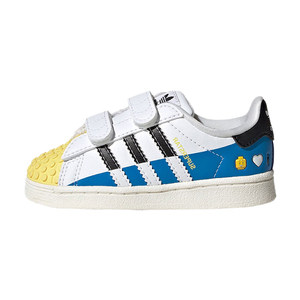 
[Self-operated] Adidas/Adidas baby boy shell toe Velcro sports and casual shoes IF2913