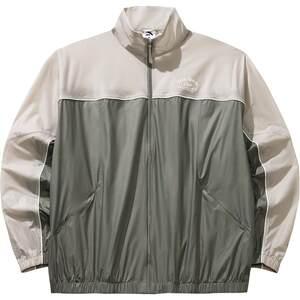 
[Same style as Fan Zhendong] Anta Ice Silk Sun Protection Clothing Men's Summer Stand Collar Jacket Windbreaker Anti-UV Jacket