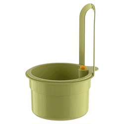 Home kitchen hanging sink drain basket
