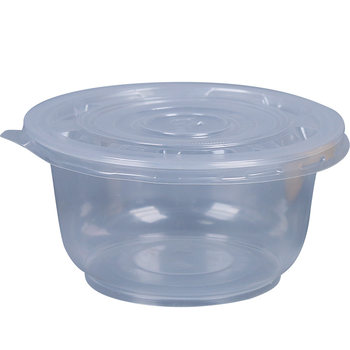 Disposable household set of tableware, round plastic tableware