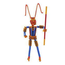 Weaving characteristic handicraft ornaments aluminum wire Sun Wukong