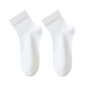 
[Xinjiang Cotton] Socks Women's Short Socks Summer Thin Type Pure Cotton Deodorant Sweat-Absorbent Medium Socks Boneless Women's Confinement Socks