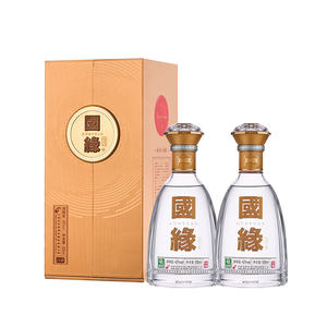 
[42 degrees] Guoyuan Folio High-end Liquor Jinshiyuan Pure Grain Brewed for Gifts and Banquets 500ml*2
