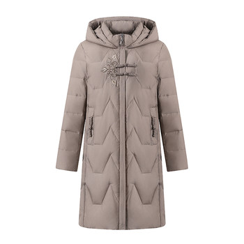 
Over-knee style! Down jacket for the elderly! same style for shopping malls