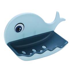 Children's Personalized Powerful Suction Cup Draining Cartoon Soap Dish