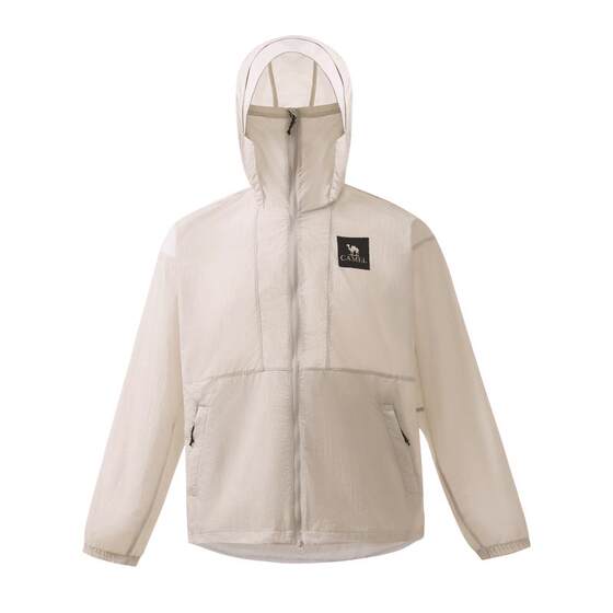 Camel Men's Lightweight Sun Protection Clothing Men's Outdoor Breathable Upf50+ Anti-UV Jacket Waterproof Mountain Series Spring and Autumn