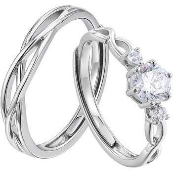 Katiro concentric couples against the ring silver ring
