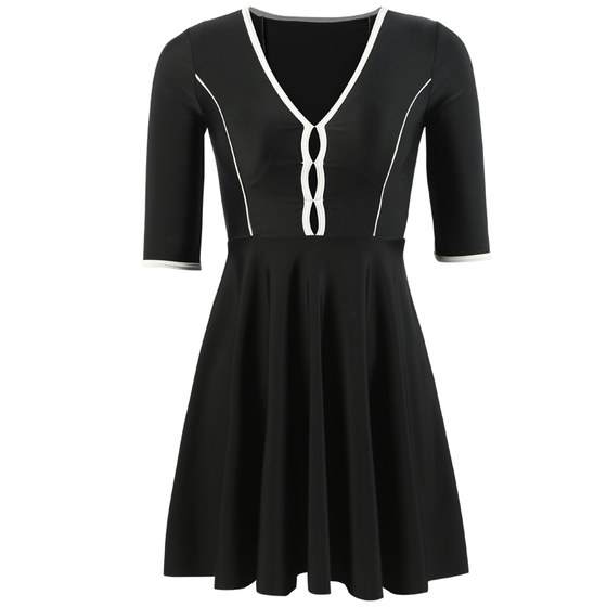 Women's winter split swimsuit for fat girls 2025 to cover belly and make you look slimmer and fat mm 200*0.5kg large size swimsuit split