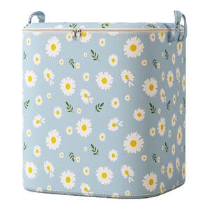 A quilt storage bag large -capacity moving bag home wardrobe clothing clothes storage box waterproof storage basket box
