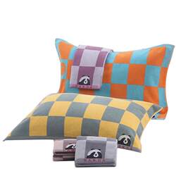 Golden pillowcase 4A grade antibacterial thickened soft water absorption