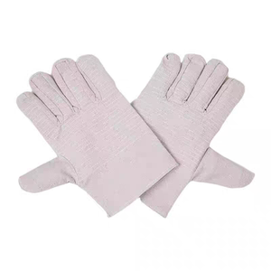 
Canvas gloves thickened double layer fully lined 24-wire mechanical welding work wear-resistant labor protection supplies manufacturer wholesale