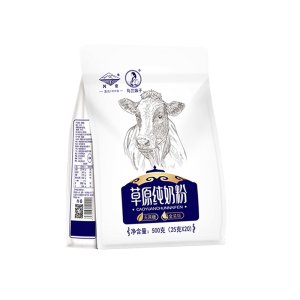 
Inner Mongolia pure milk powder 500g middle-aged and elderly high calcium students and children pregnant women full-fat pure milk powder small packaging bags