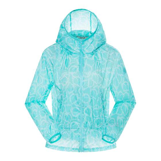 
LAFUMA outdoor hooded lightweight printed jacket women's loose casual sports windbreaker lightweight jacket