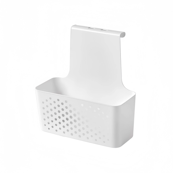 Wall -mounted storage box Kitchen Cabinet door Hook hook hook preservation film cabinet door hanging basket after artifact storage rack