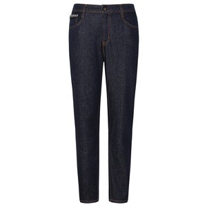 
[Nine-point pants] Lilan jeans men's mid-waist small-leg pants spring and autumn new stretch dark blue and black pants for men