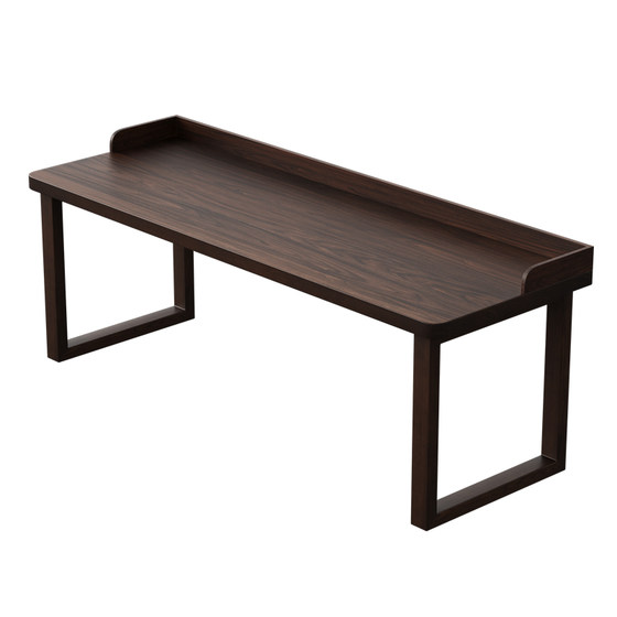 
North American ash wood large board desk writing table all solid wood workbench office desk sofa behind home computer table