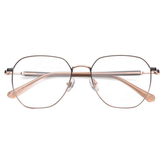 
Ins style retro myopia glasses round frame for women with a degree of fitting internet celebrity eye frame Korean style tide bare face 68073
