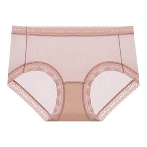 
[Receive a coupon of 159 yuan/5 pieces] Lan Zhuoli Shopping Mall same boxer underwear for women with low waist pure mulberry silk bottom crotch