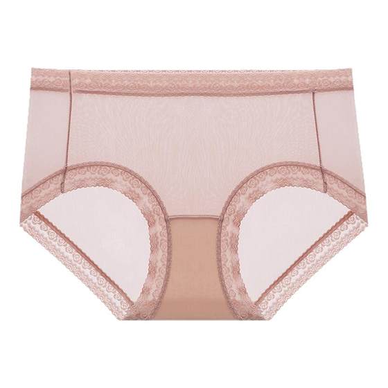 
[Receive a coupon of 159 yuan/5 pieces] Lan Zhuoli Shopping Mall same boxer underwear for women with low waist pure mulberry silk bottom crotch