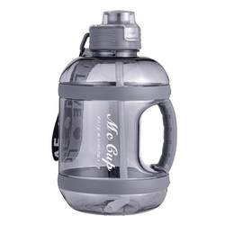 Large-capacity sports kettle anti-scalding handle tons bucket tons water cup outdoor portable anti-fall space cup high temperature resistant plastic