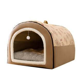 Cat nest, four seasons, universal cat house, detachable, washing, cat house, warm, closed, safe, sleeping pets, winter
