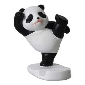 
Cute creative panda mobile phone stand simple style bedroom ornament desktop home iPad tablet support stand accessories