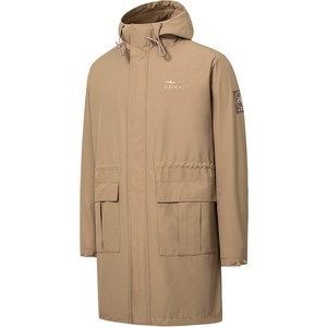 
Honghu丨Hongxing Erke summer new men's national fashion retro mid-length windbreaker coat versatile sports jacket