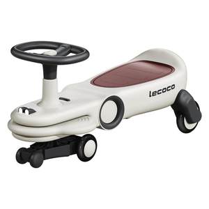 Lecoco Leka Twisted car Children and Women's Mute Shake Baby Toys 1-3-year-old Anti-Side Slip