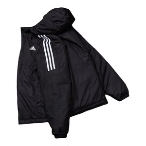 
Genuine Adidas Adidas cotton clothing men's winter hooded warm outdoor sports thickened jacket KF6755