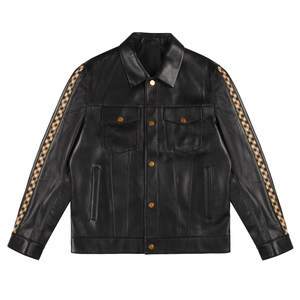 Missinian leather jackets of Masnian leather jackets in spring and autumn
