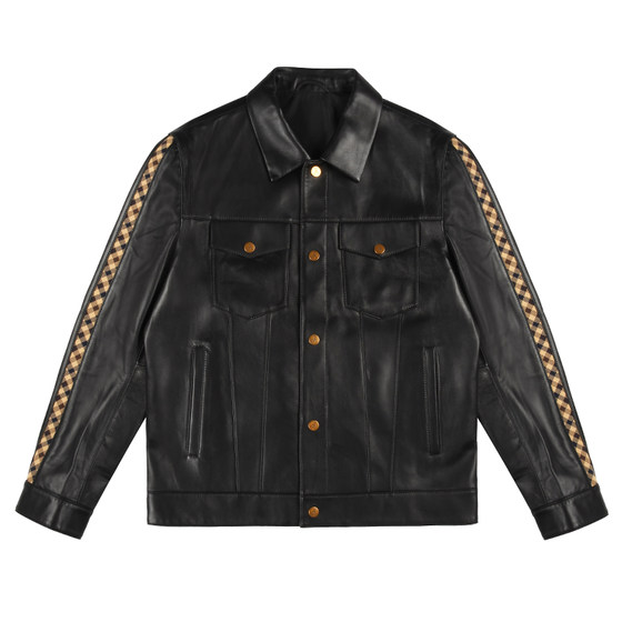Missinian leather jackets of Masnian leather jackets in spring and autumn
