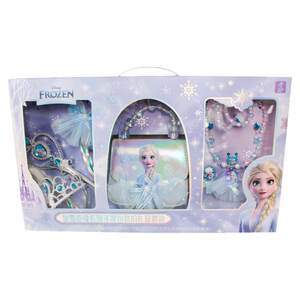 
Disney princess hair accessories dress up girl crossbody handbag Elsa jewelry headdress gift box birthday gift gift
