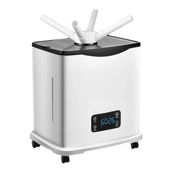 Industrial, household, and commercial ultrasonic humidifiers with high fog levels, plant atomization and fogging devices, barbecue car humidifiers