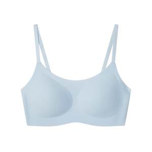 Ubras no size liquid foundation invisible traceless camisole spaghetti straps new sports bra underwear for women
