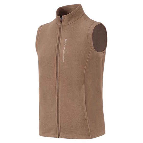 
Viagra autumn and winter fleece vest sports jacket for men outdoor running windproof collar warm clothing for women vest top