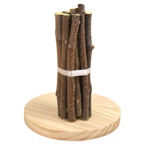 
Hamster Snacks Teething Sticks Apple Branches Alfalfa Landscaping Golden Bear Rabbit Teething Supplies Sweet Bamboo Teething Sticks