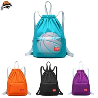Баскетбольная складная футбольная спортивная сумка подходит для пеших прогулок, рюкзак для плавания, надевается на плечо, на шнурках, сделано на заказ