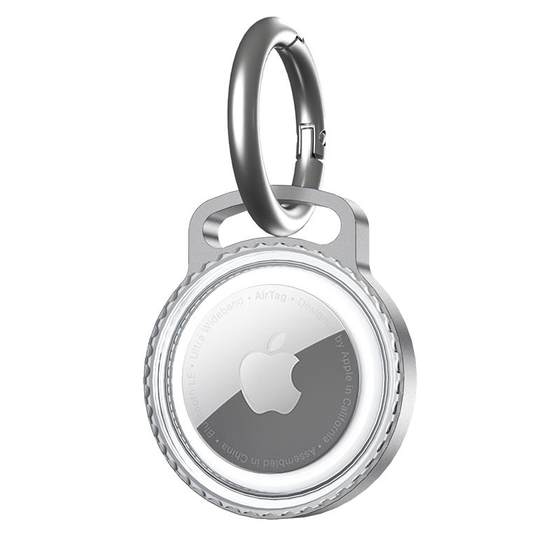 
Suitable for Apple locator IP68 waterproof airtag locator protective cover metal anti-fall tracker aluminum alloy new protective case all-inclusive
