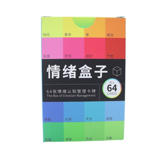 
Heart home, think carefully about the emotional box, emotional cognitive learning management game board game card official genuine version