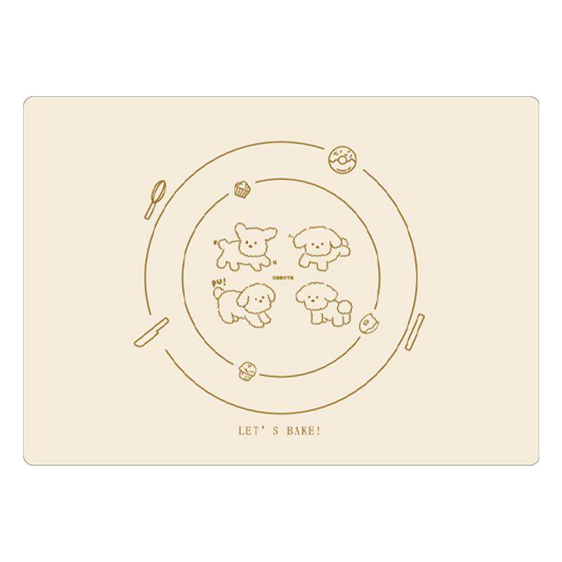 Tapis de pétrissage,3--Polymères de Cuisson en Silicone pour Four