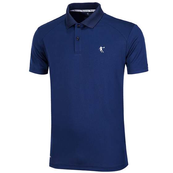 Jordan short-sleeved T-shirt men's summer new loose large-size half-sleeved T-shirt lapel sports POLO shirt top
