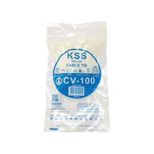 
Self-locking nylon tie 2.5x100mm plastic tie kss nylon tie CV-100 wire strap