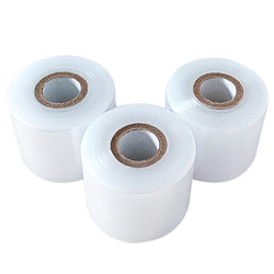 Small roll wrapping film packaging transparent self-adhesive stretch film