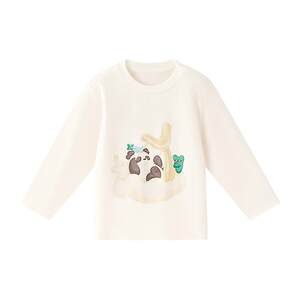 
babycare children's heated cotton T-shirt boys' spring clothes girls' tops baby long-sleeved bottoming shirt